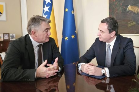Kryeministri Kurti takohet me anëtarët e Presidencës së Bosnjës