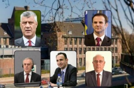 Thaçi, Kilaj, Smakaj e Fazliu dalin sot para Gjykatës Speciale, Hajredin Kuçi nesër