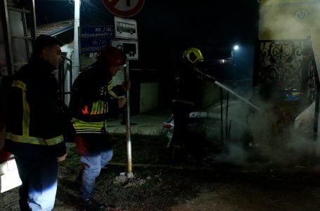 Gjatë ndërrimit të vitit zjarrfikësit e Gjakovës intervenuan në dy raste