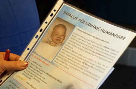 Grumbullohen 242 mijë euro për trajtimin e tre vjeçarit Skënder Salihi