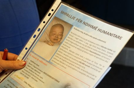 Apel për ndihmë për Skënder Salihin, tre vjeçarin nga fshati Babaj i Bokës