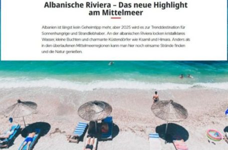 ”Bild”: Shqipëria, në krye të destinacioneve për vitin 2025