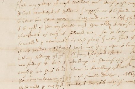 Një letër e rrallë për Elizabeth I shitet 40.400 dollarë
