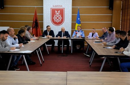 KKSB në Gjakovë diskuton për situatën e sigurisë në vend