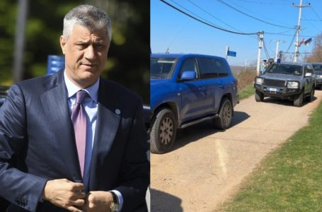 Hashim ​Thaçi përfundon vizitën në shtëpinë e tij në Burojë