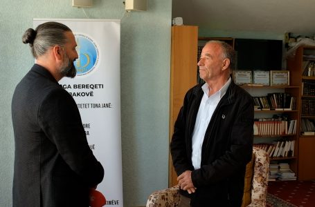 Adem Hulaj dhuron 10 mijë euro në shoqatën “Bereqeti”