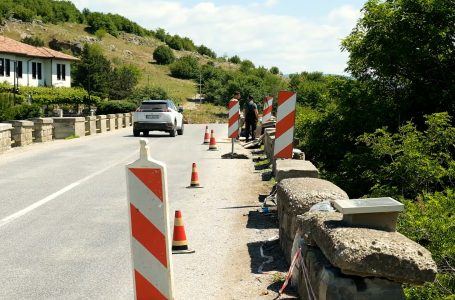 Mbajtëset e betonit tek Ura e Fshajt kanë filluar të sanohen nga ministria e Infrastrukturës