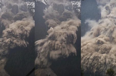 Orteku i akullit zhduk një fshat zviceran