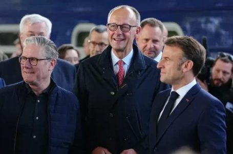 Udhëtuan gjithë natën me tren- Merz, Macron dhe Starmer në Kiev