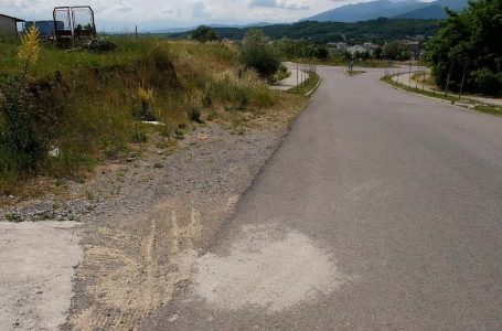 Komuniteti në rrugën “Kasim Uka” ankohen për infrastrukturën rrugore të papërfunduar