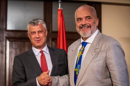Hashim Thaçi nga Haga telefonon Edi Ramën
