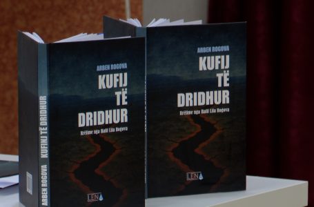Promovohet libri “Kufij të Dridhur” i autorit Arben Rogova
