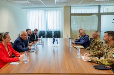Ministri Sveçla takohet me komandantin e KFOR-it