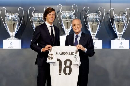 Alvaro Carreras prezantohet si lojtar i ri i Real Madridit