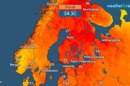 Vendet e ftohta nordike goditen nga temperaturat e larta