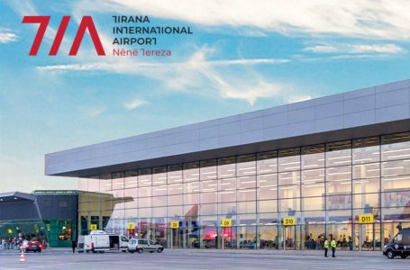 Aeroporti i Tiranës shënon rekord të ri