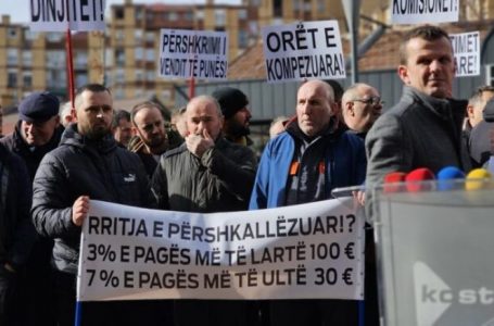 Sot proteston Sindikata e Pavarur e Punëtorëve të KOSTT-it