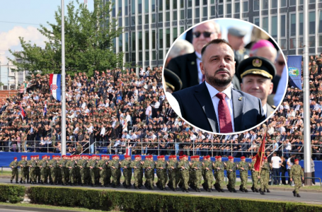 Maqedonci merr pjesë në paradën për 30 vjetorin e operacionit “Stuhia”